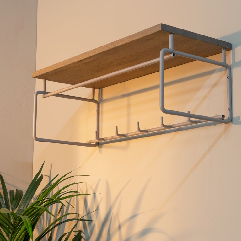 Spinder Design Wandkapstok Hygge 3 Silky Taupe