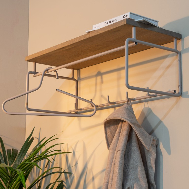 Spinder Design Wandkapstok Hygge 3 Silky Taupe