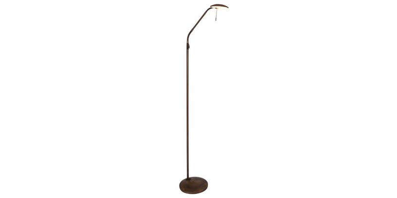 Vloerlamp Zenith LED Bruin