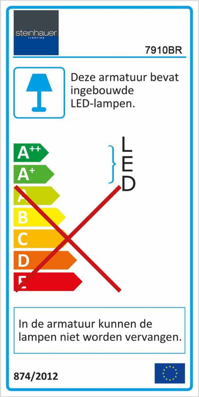 Vloerlamp Zenith LED Bruin