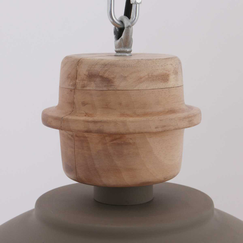 Hanglamp Bikkel Grijs