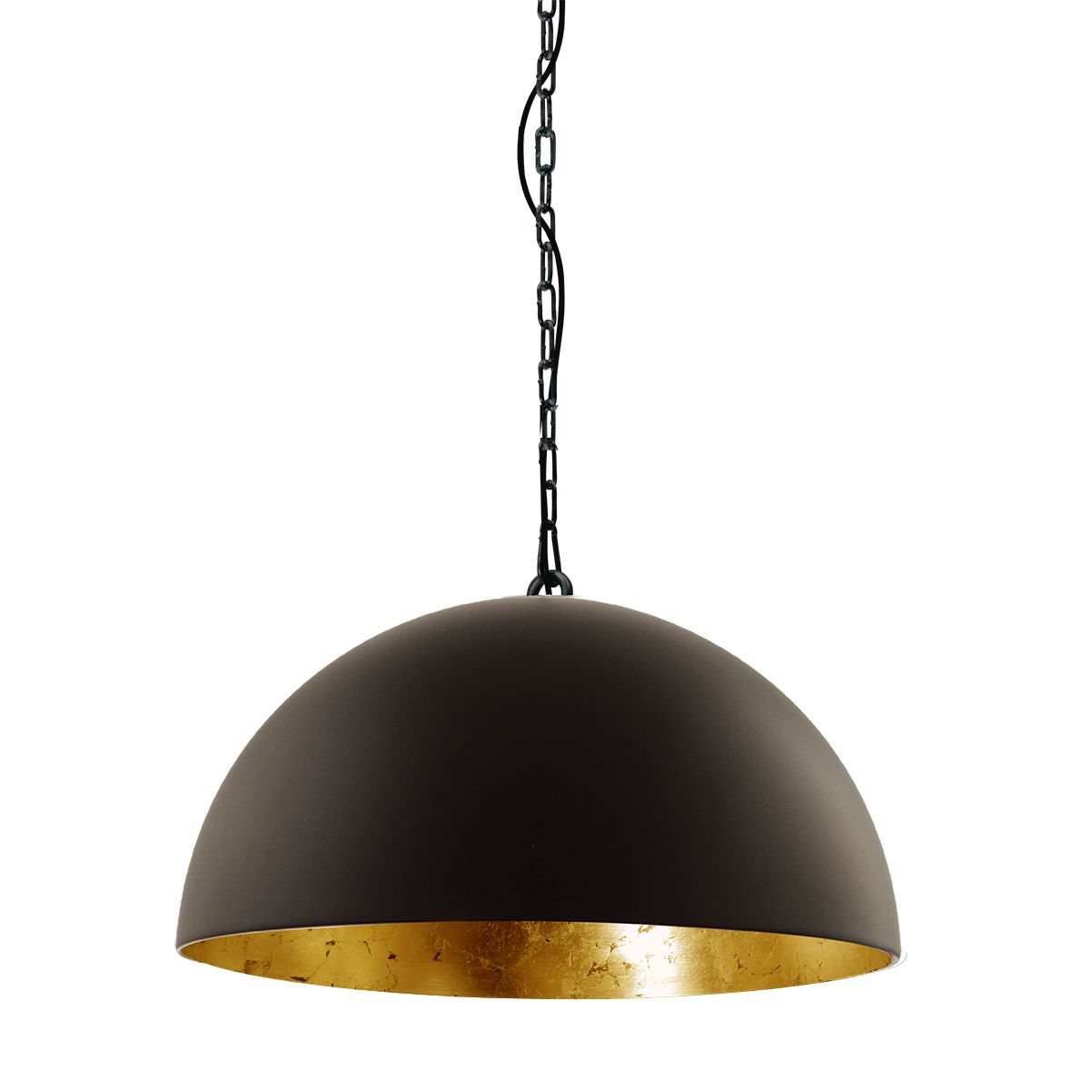 Steinhauer Hanglamp Semicirkel Zwart