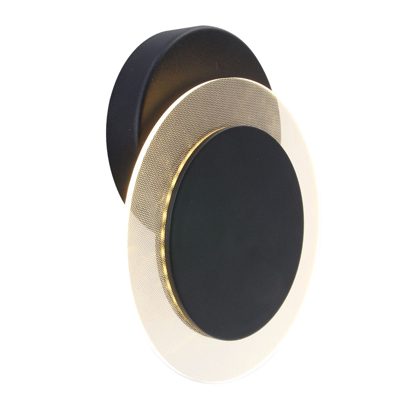 Steinhauer Plafond-/Wandlamp Lido Zwart