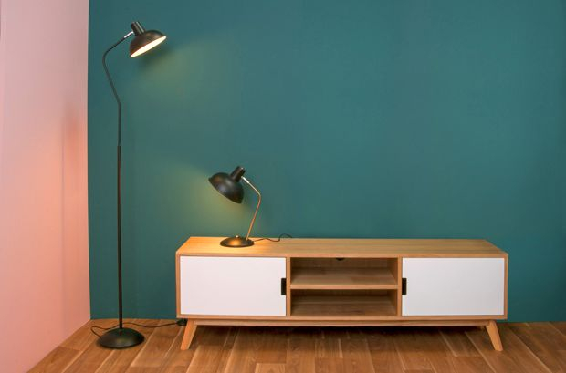 Leimotiv Tafellamp Hood Black