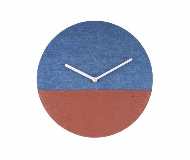 Klok Leather Jeans Blue