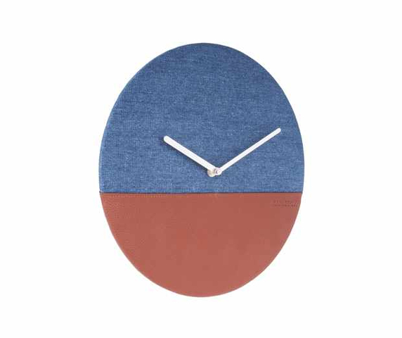 Klok Leather Jeans Blue