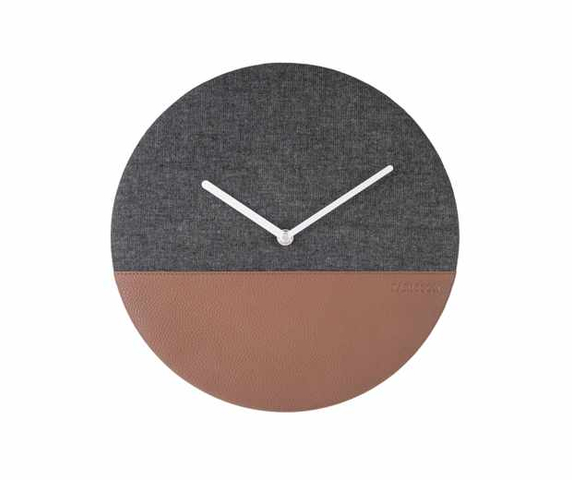 Klok Leather Jeans Grey