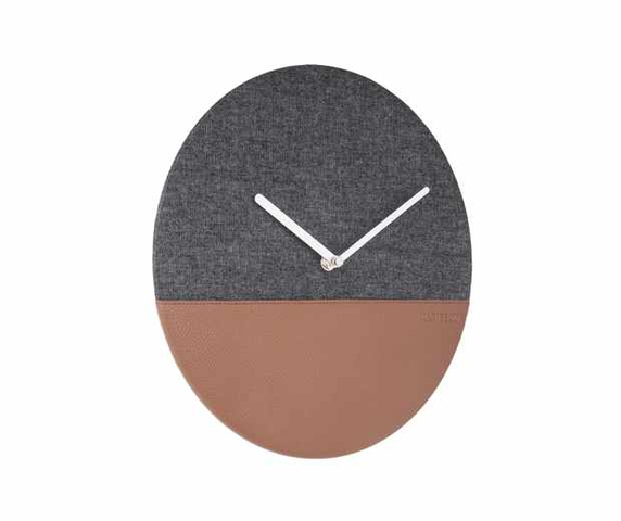 Klok Leather Jeans Grey