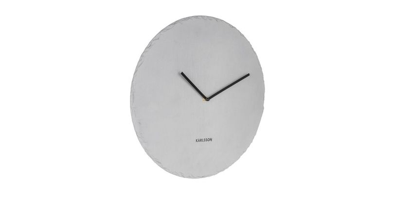 Karlsson Wall Clock Slate Large Grey