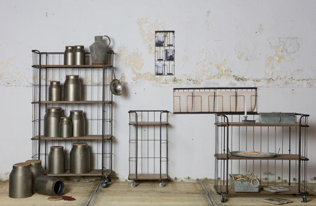 Trolley BePureHome Giro Grijs S