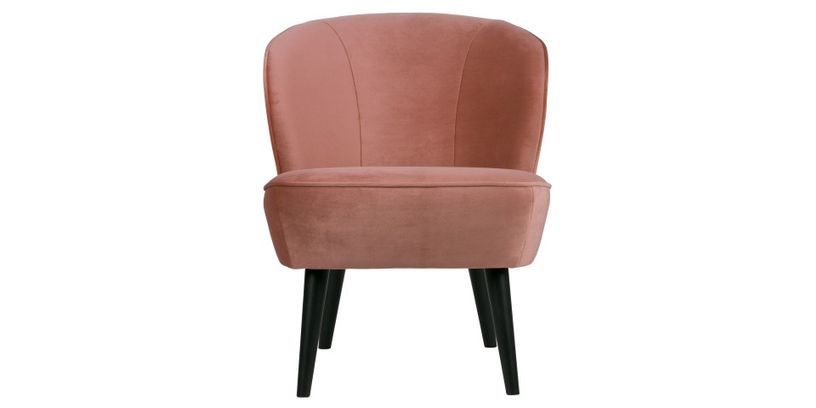 Woood Fauteuil Sara Oud Roze