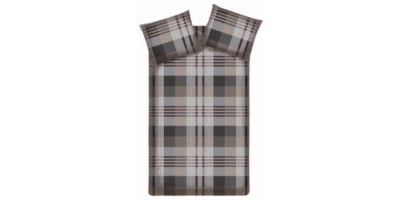 Beddinghouse DBO Wellington Grijs 140x200 Flanel