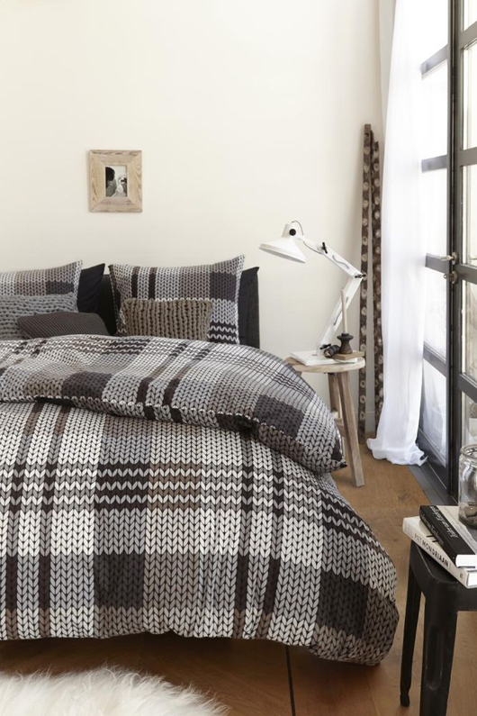 Beddinghouse DBO Wellington Grijs 140x200 Flanel