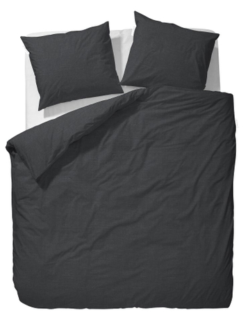 Dekbedovertrek Guy Anthracite 240 x 220