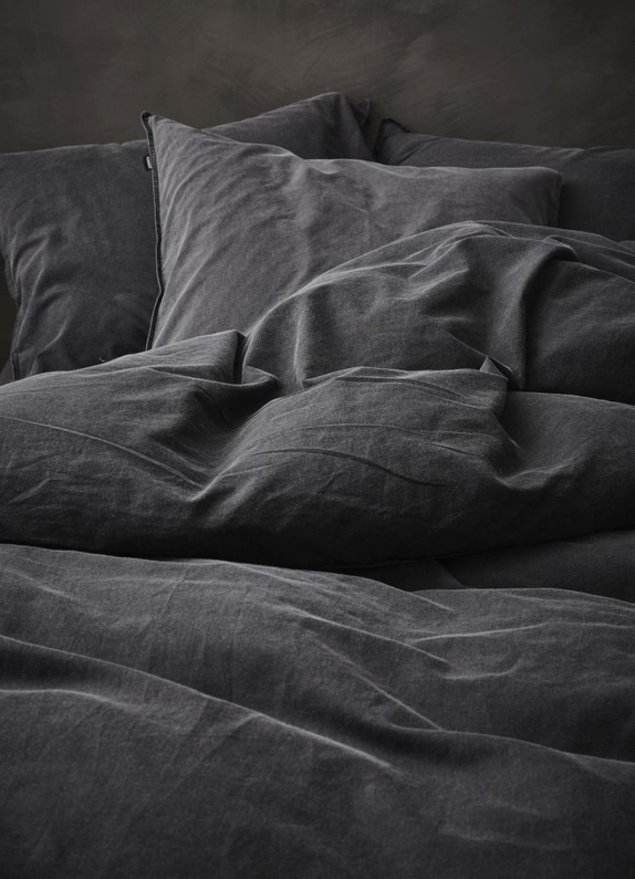 Dekbedovertrek Guy Anthracite 240 x 220