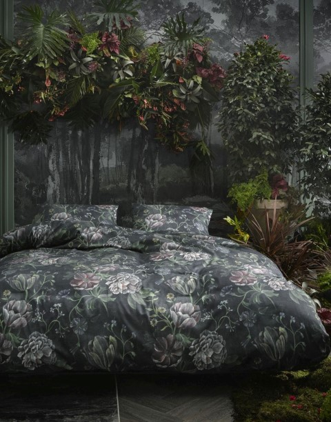 Essenza Dbo Elizabeth Dark Blue 140x220 Flanel