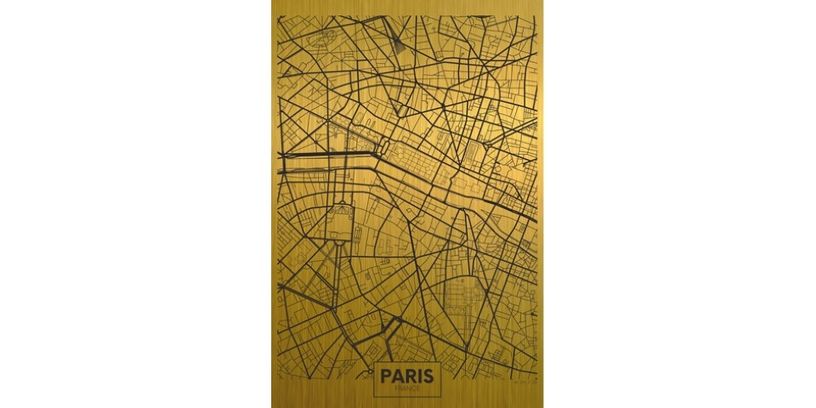 Mondiart Wanddeco Paris I 80x120