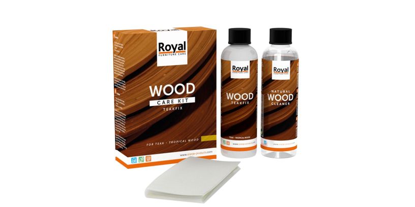 Teakfix Wood Care Kit + Cleaner 2 x 250 ml