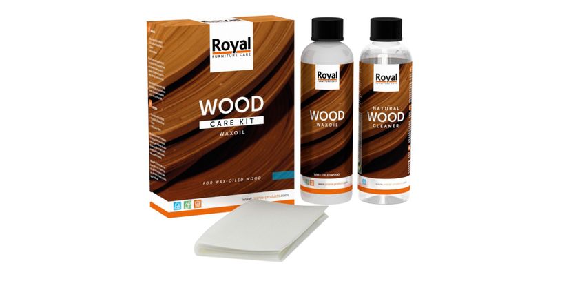 WaxOil Wood Care Kit + Cleaner 2 x 250 ml