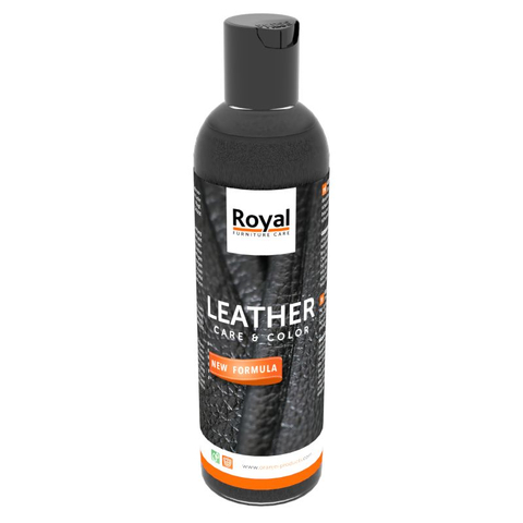 Oranje Leather Care & Color Zwart