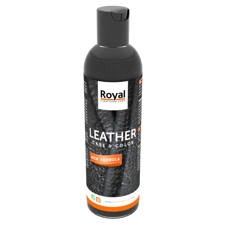Oranje Leather Care & Color Zwart