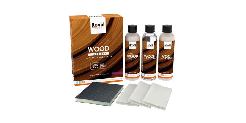 Oranje Natural Wood Sealer Wood Care Kit