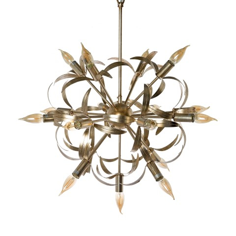 Riverdale Hanglamp Leafs Zilver