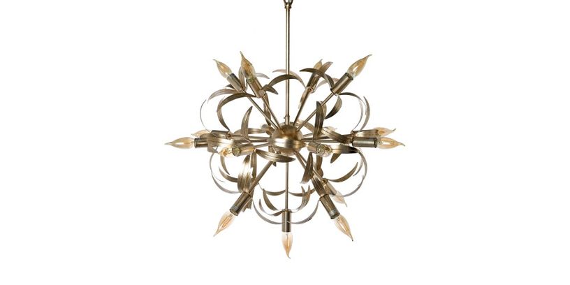 Riverdale Hanglamp Leafs Zilver