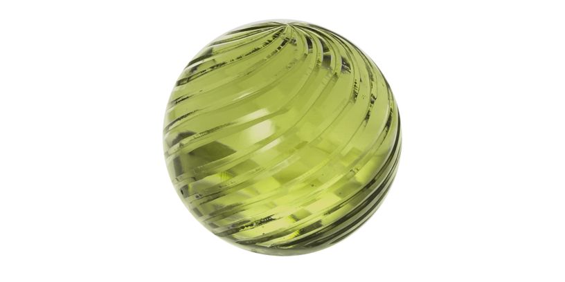 Riverdale Deco bal Blair groen 11cm