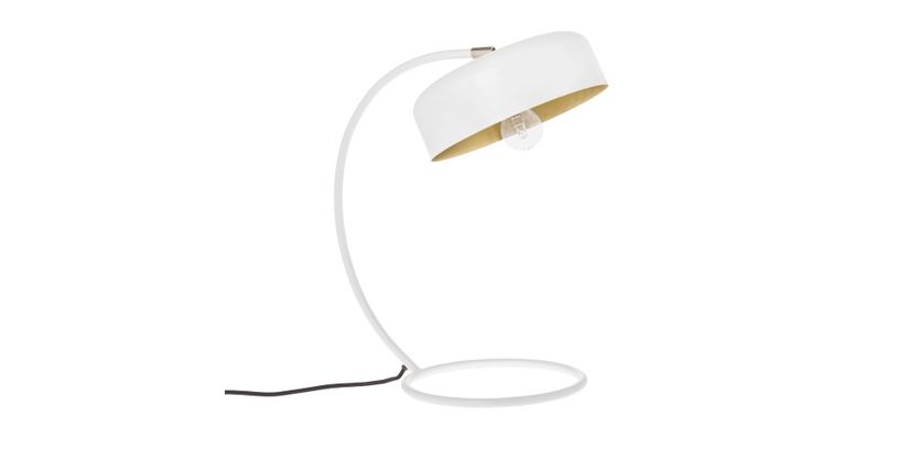 Riverdale Tafellamp Bryce wit 46cm 