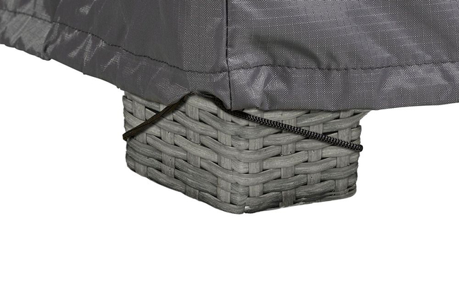 Aerocover Loungesethoes hoek 255x255x100x70 cm