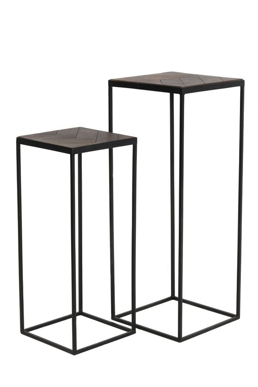 Light & Living Bijzettafel Chisa Set/2