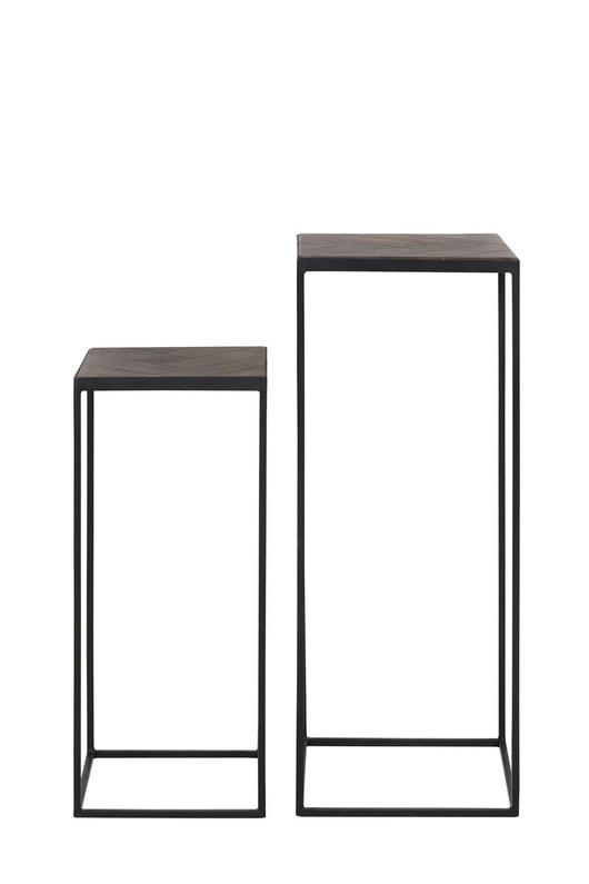 Light & Living Bijzettafel Chisa Set/2