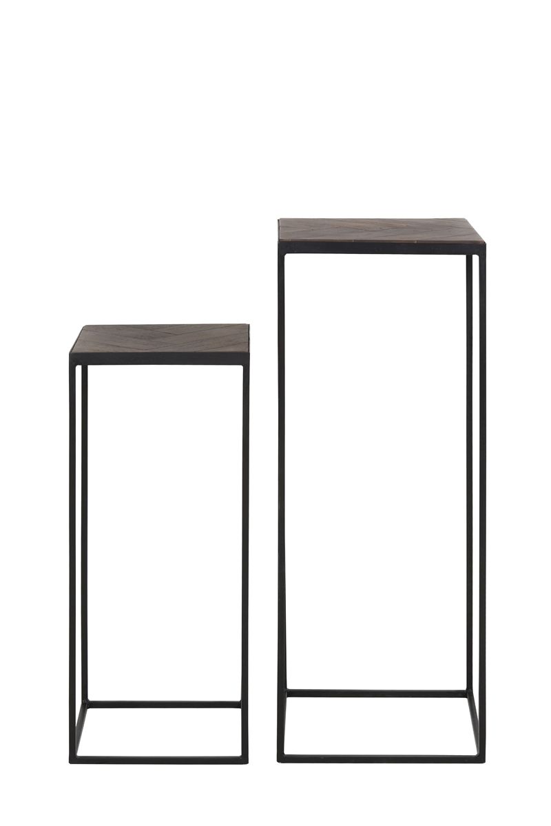 Light & Living Bijzettafel Chisa Set/2