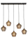 Light & Living Hanglamp Alvaro 5-Lichts Brons