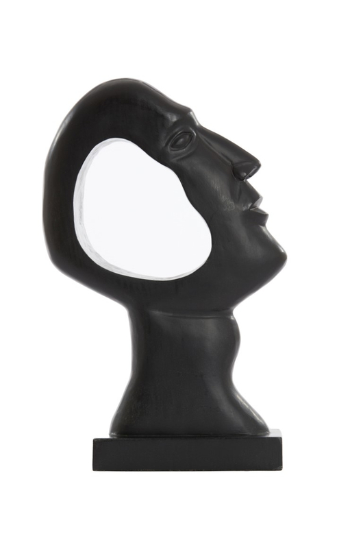 Light & Living Ornament Masimo Zwart