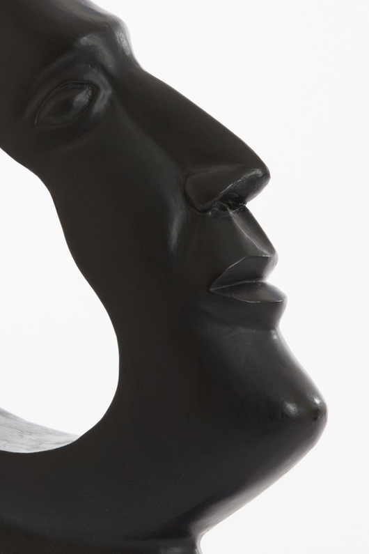 Light & Living Ornament Masimo Zwart