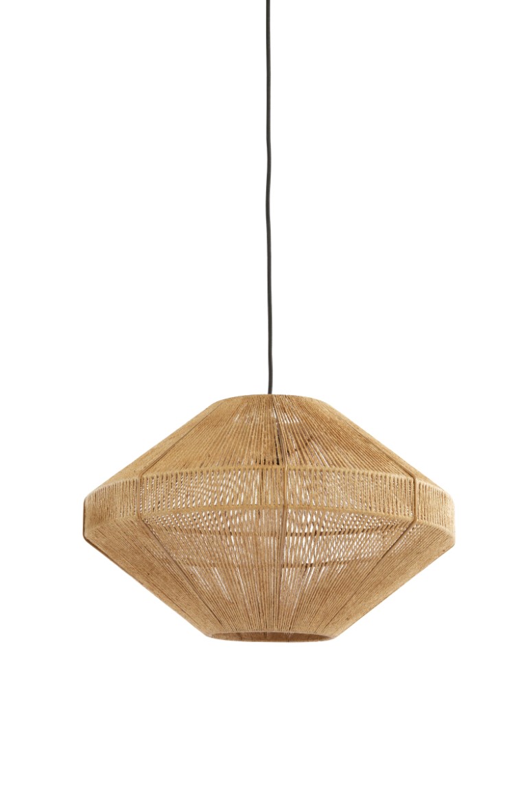 Light & Living Hanglamp Mallow Ø50 Naturel