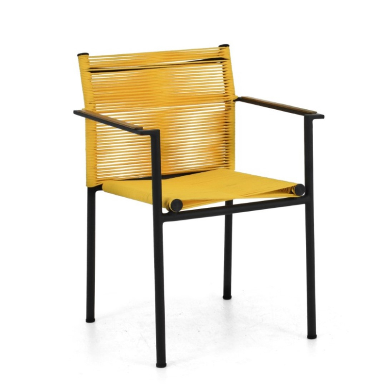 Apple Bee Diningstoel Jakarta Geel