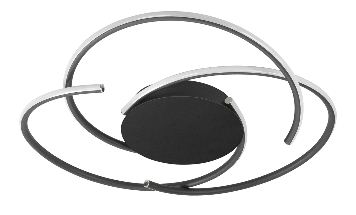 Highlight Plafondlamp Reverso Zwart