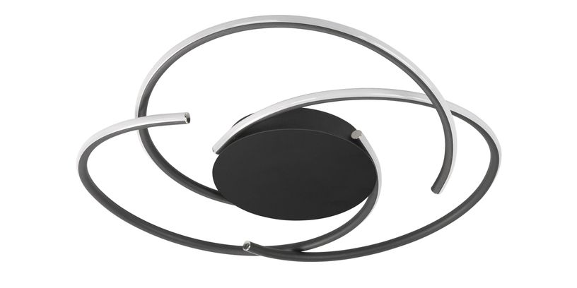 Highlight Plafondlamp Reverso Zwart