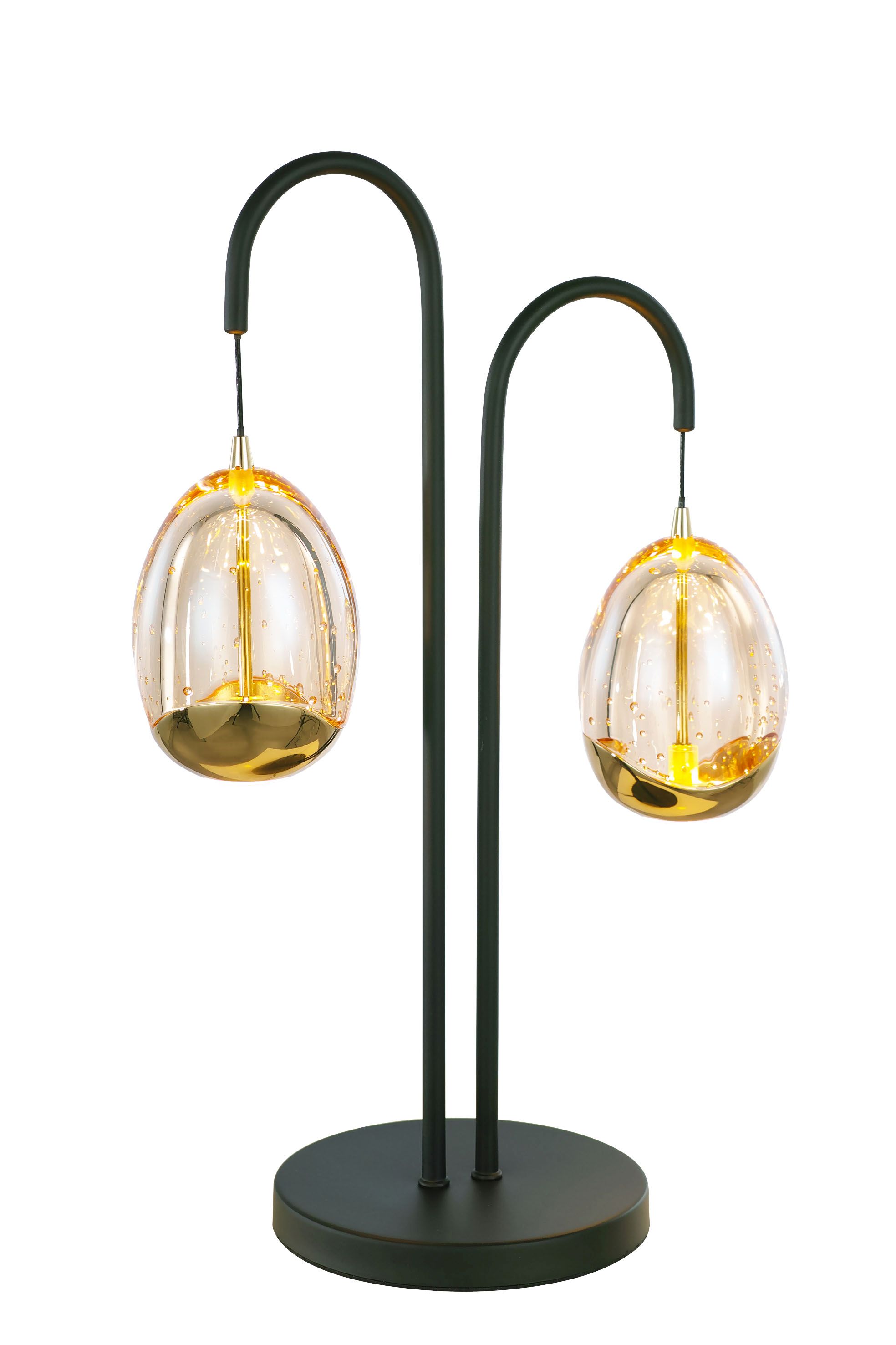 Highlight Tafellamp Golden Egg Zwart/Goud