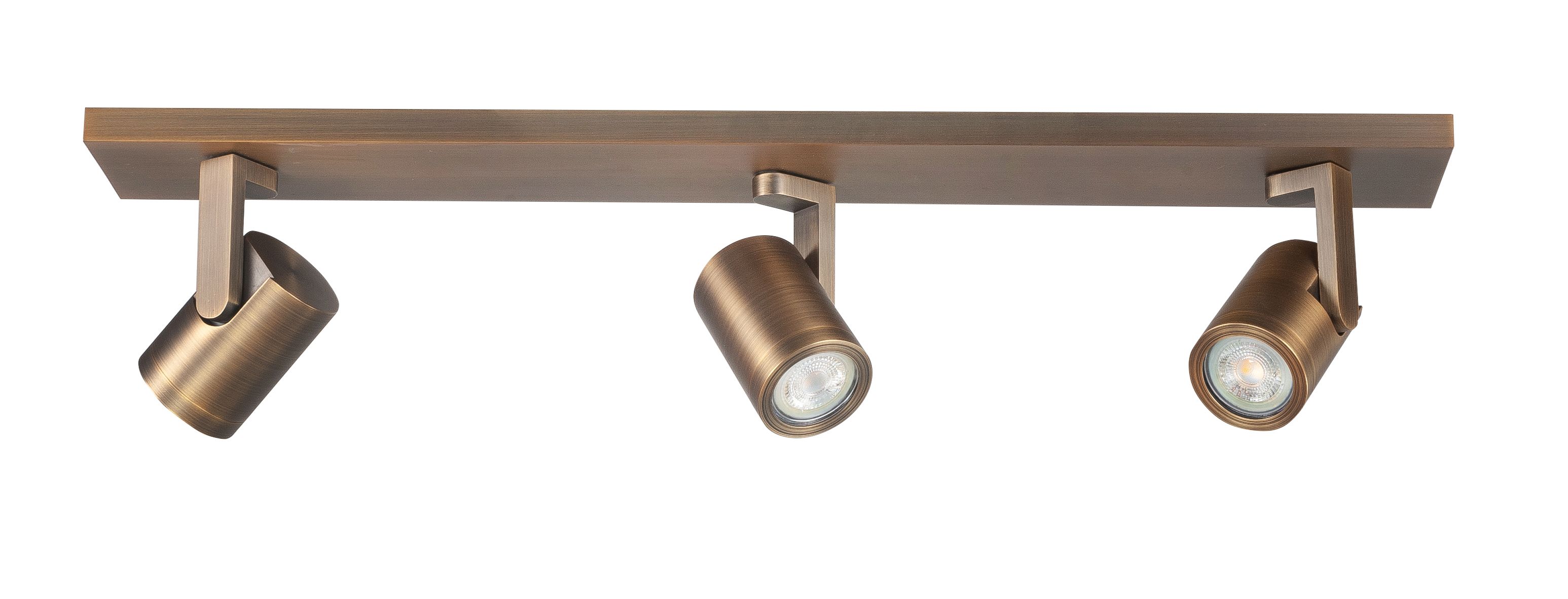 Highlight Spot Leta 3-Lichts Brons