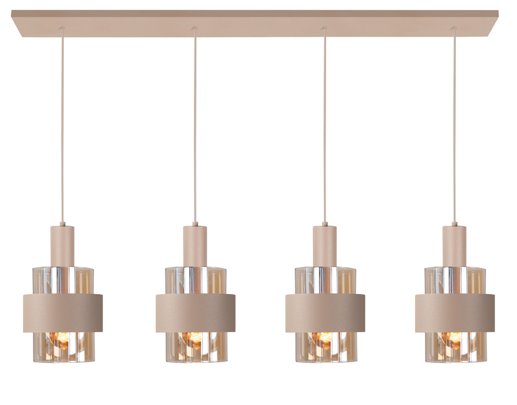 Highlight Hanglamp Marrone 4-Lichts Zand