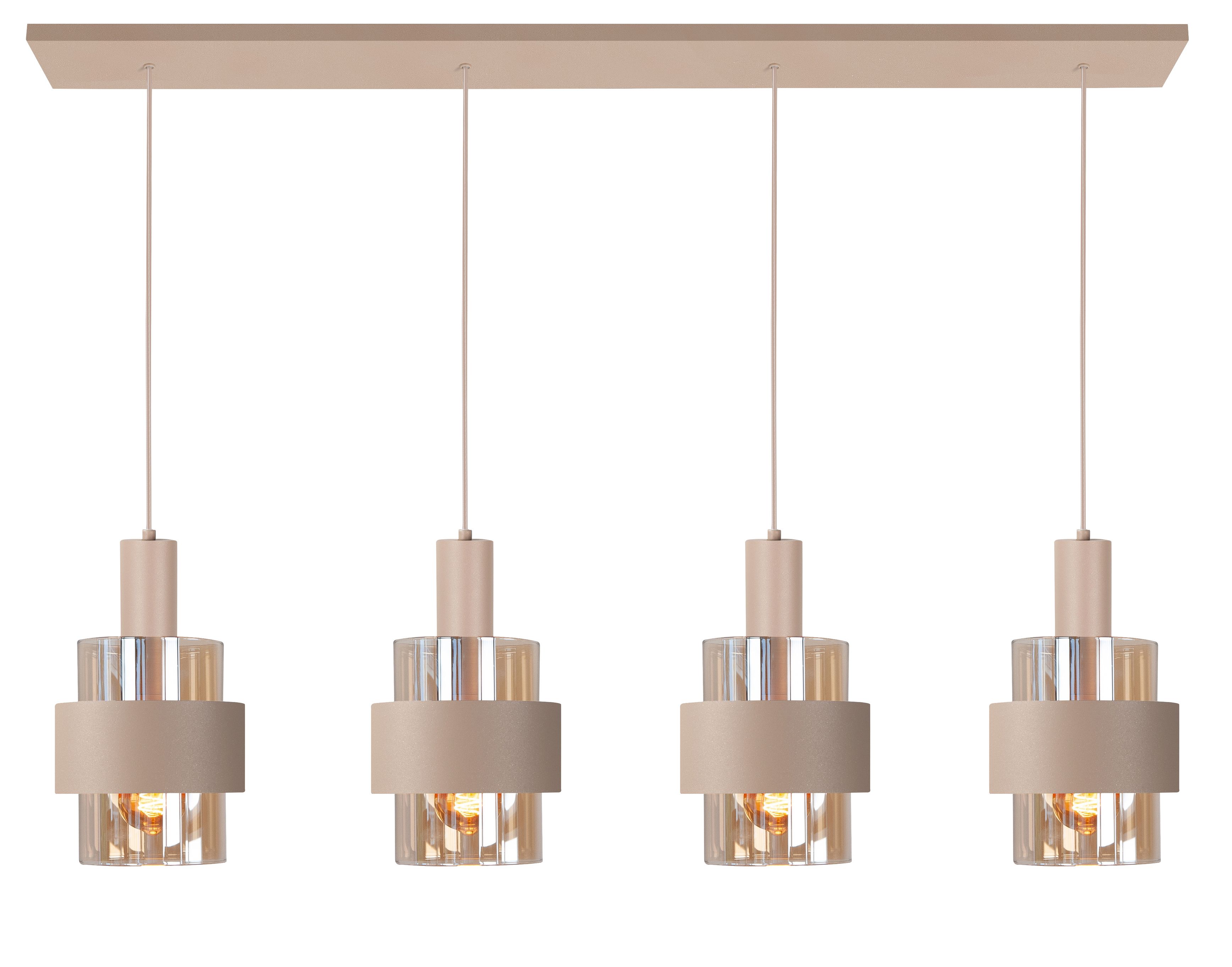 Highlight Hanglamp Marrone 4-Lichts Zand