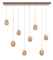 Highlight Hanglamp Champagne Egg Balk 115 cm