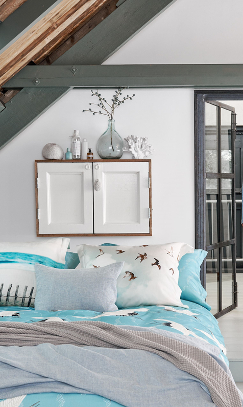 Dekbedovertrek Flying Cranes 140x220