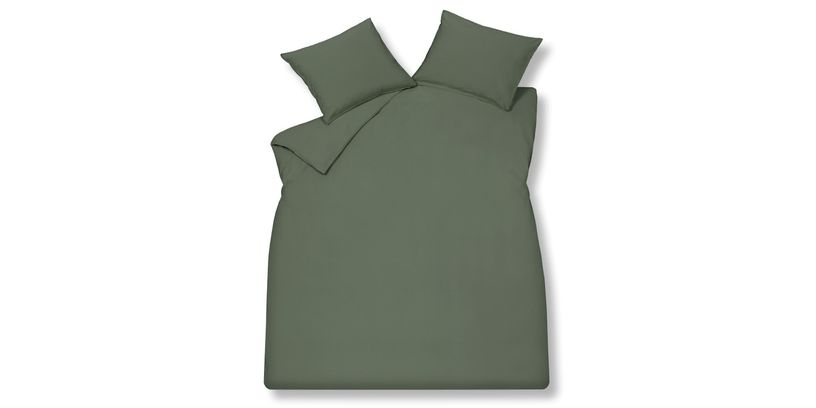 Vandyck DBO Washed Cotton Earth Green 140x200/220