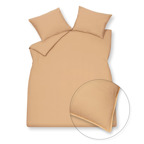 Vandyck DBO Washed Cotton Apricot 140x200