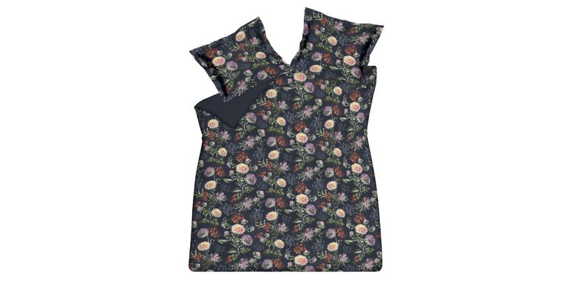 Vandyck Dekbedovertrek Happiness Blue Ink 140x200